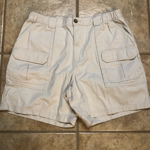 mens cargo shorts with elastic sides